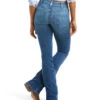 Ariat Women's R.E.A.L. Mid Rise Patricia Boot Cut Jean -Ladies Western Cowboy Shop 10036812 0000 F21 WEST WMS 10036812 back
