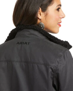 Ariat Women's REAL Grizzly Jacket -Ladies Western Cowboy Shop 10037470 0004 F21 WMS WEST 10037470 detail03