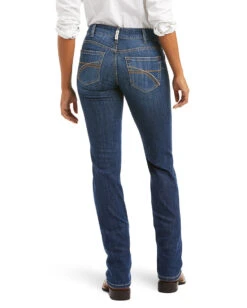 Ariat Women's R.E.A.L. Mid Rise Brenda Straight Jean