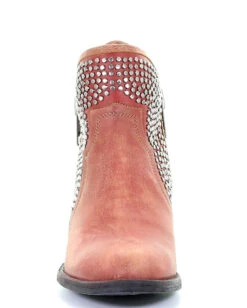 Corral Women's Studded Fashion Ankle Boots - Red 23 Corral Women's Studded Fashion Ankle Boots - Red -Ladies Western Cowboy Shop 10 0b6db000 0062 4a7e a95f cb5775ecfe4f