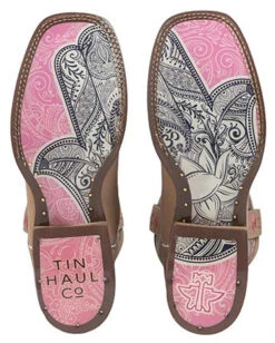 Women's Inner Peace Mandala Sole Western Boots 13 Women's Inner Peace Mandala Sole Western Boots -Ladies Western Cowboy Shop 14 021 0101 5002BR 0001 1402101015002b