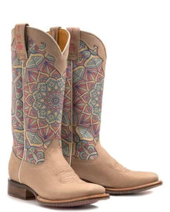Women's Inner Peace Mandala Sole Western Boots 12 Women's Inner Peace Mandala Sole Western Boots -Ladies Western Cowboy Shop 14 021 0101 5002BR 0002 1402101015002c