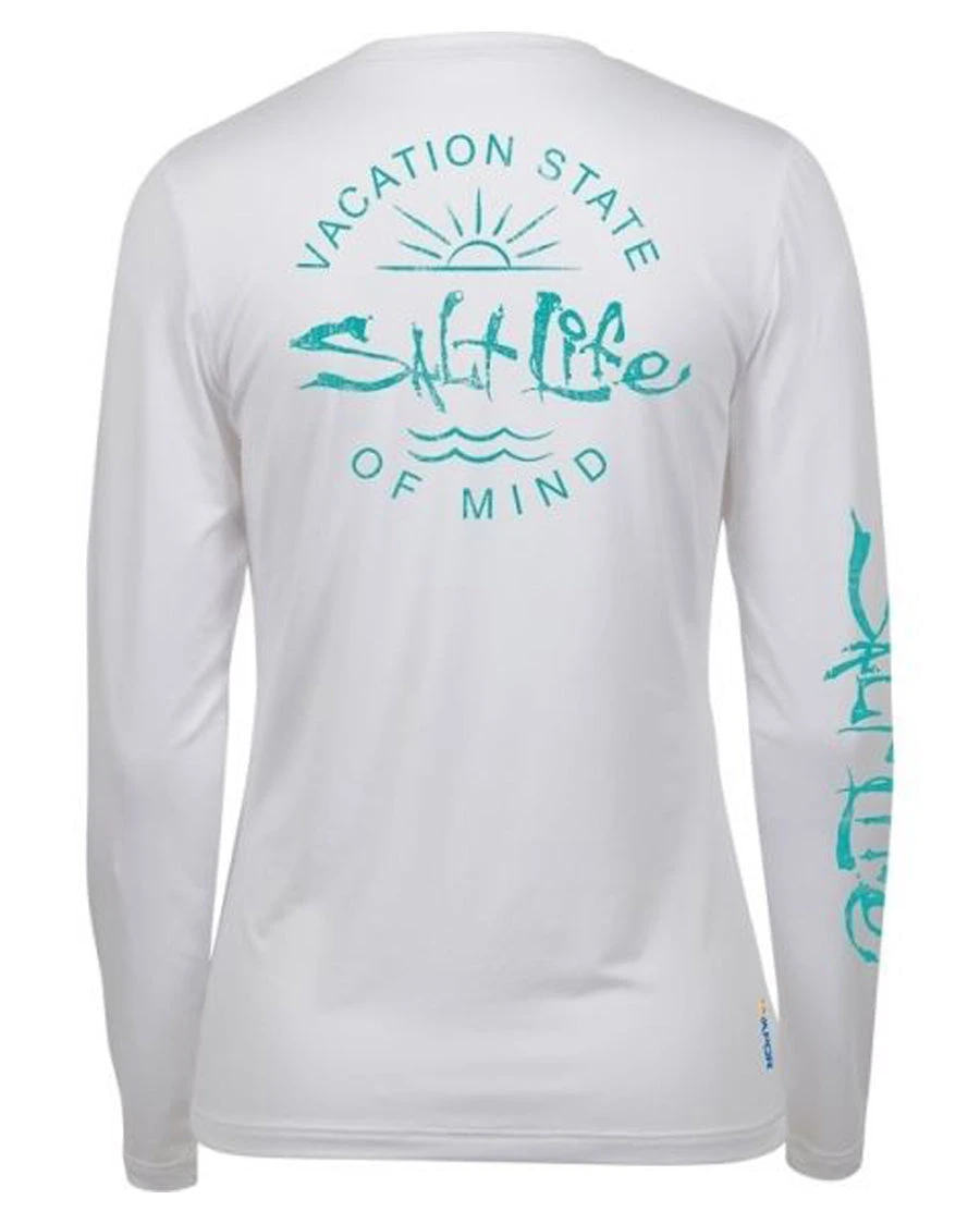 Women's State Of Mind Performance T-Shirt - White 3 Women's State Of Mind Performance T-Shirt - White