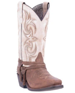 Laredo Womens Myra Tassel Western Boots