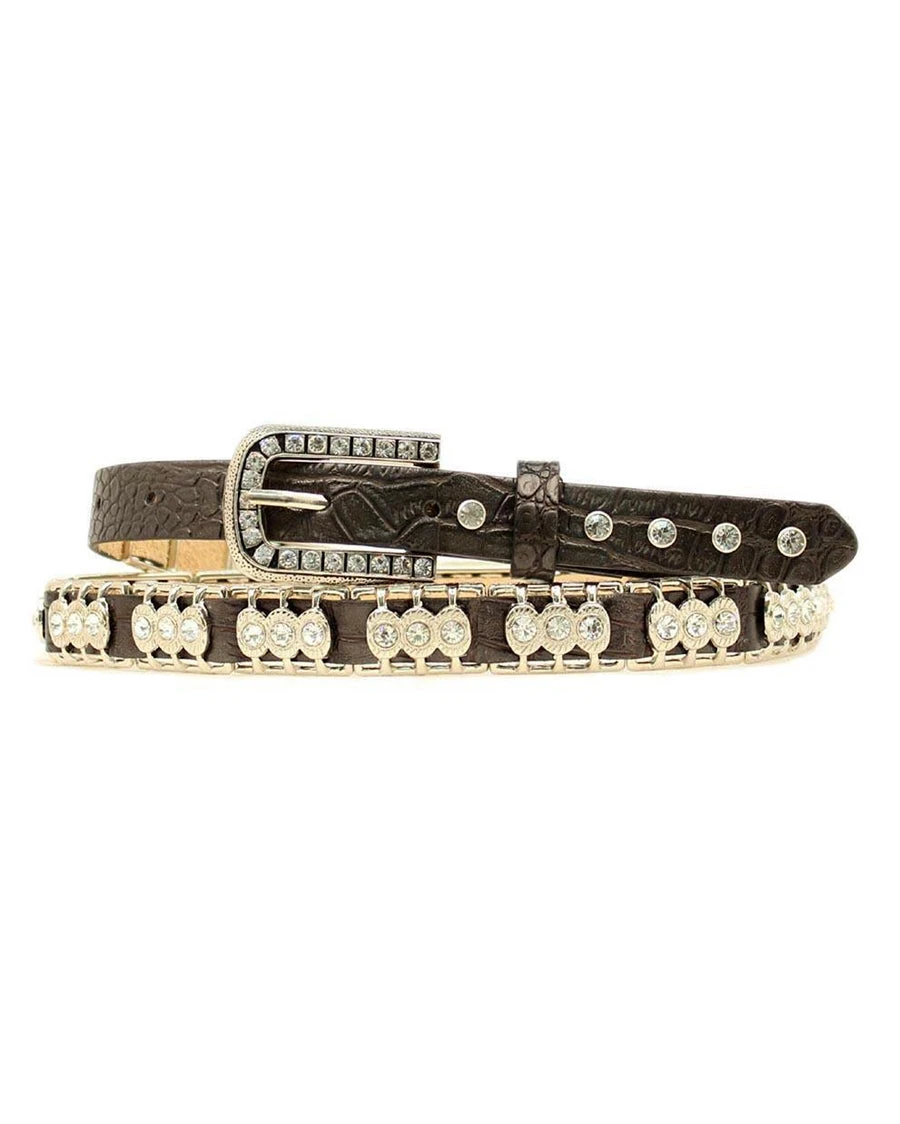 Nocona Women's Rhinestone Western Belt 3 Nocona Women's Rhinestone Western Belt
