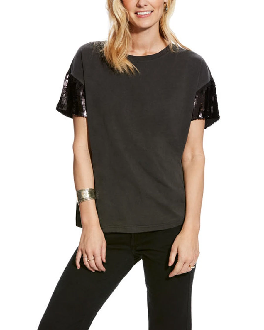 Ariat Women's Shimmer Tee Blouse 3 Ariat Women's Shimmer Tee Blouse