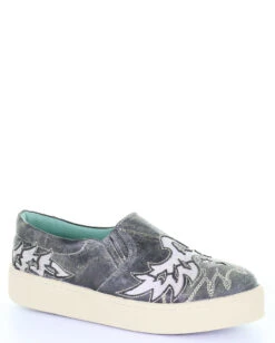 Corral Women's Cream Inlay Sneakers