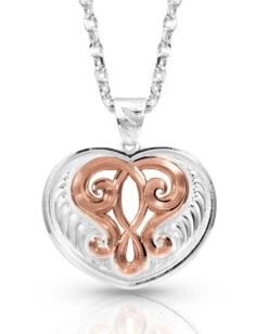 Montana Silversmiths Inner Beauty Heart Necklace