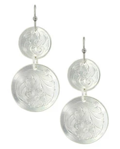 Montana Silversmiths Montanas Pendulum Concho Earrings