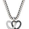 Montana Silversmiths Double Heart Pendant Necklace -Ladies Western Cowboy Shop 1 853a8ac2 8593 4188 bb81 6ca473bd71b8