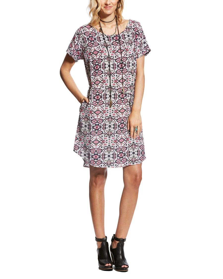 Ariat Womens Paula Aztec Pocket Dress 3 Ariat Womens Paula Aztec Pocket Dress