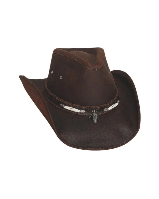 Bullhide Briscoe Top Grain Leather Hat 3 Bullhide Briscoe Top Grain Leather Hat -Ladies Western Cowboy Shop 1 9ff69066 b231 4fd7 a554 2a8bb3db84d8