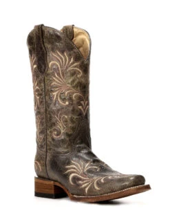 Corral Women's Circle G Square-Toe Boots