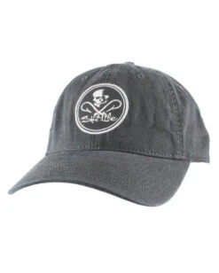 Gaffed Twill Ball Cap - Charcoal Grey