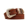 Nocona Womens Multikeeper Leather Belt -Ladies Western Cowboy Shop 1 c332bde1 2815 4f78 8161 729fffa0aa7d