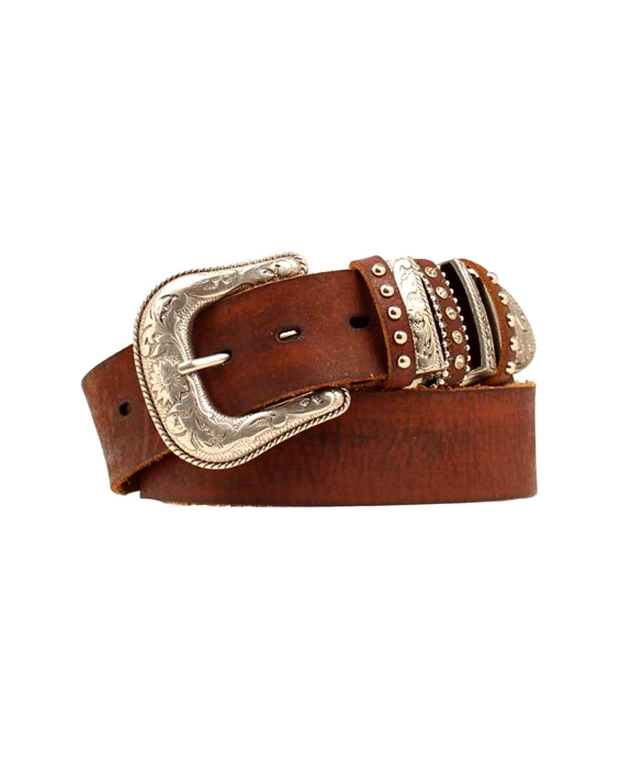 Nocona Womens Multikeeper Leather Belt 3 Nocona Womens Multikeeper Leather Belt
