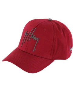 Guy Harveys Team Colors Ball Cap - Crimson