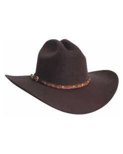 Bullhide Pistol Pete 6X Wool Hat - Chocolate
