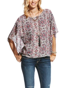 Ariat Womens Jessa Aztec Blouse