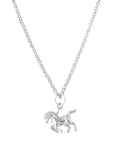 Montana Silversmiths Prancing Horse Necklace