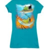 Womens Sailfish Spiral Redux T-Shirt