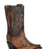 Corral Women's Glitter Overlay And Studs Ankle Boots -Ladies Western Cowboy Shop 202203 0002 C3837 boot 03