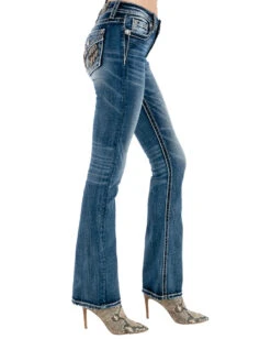 Women's Sparkle Life Bootcut Jeans 9 Women's Sparkle Life Bootcut Jeans -Ladies Western Cowboy Shop 202203MMJ 0003 M5082B111 M736 B