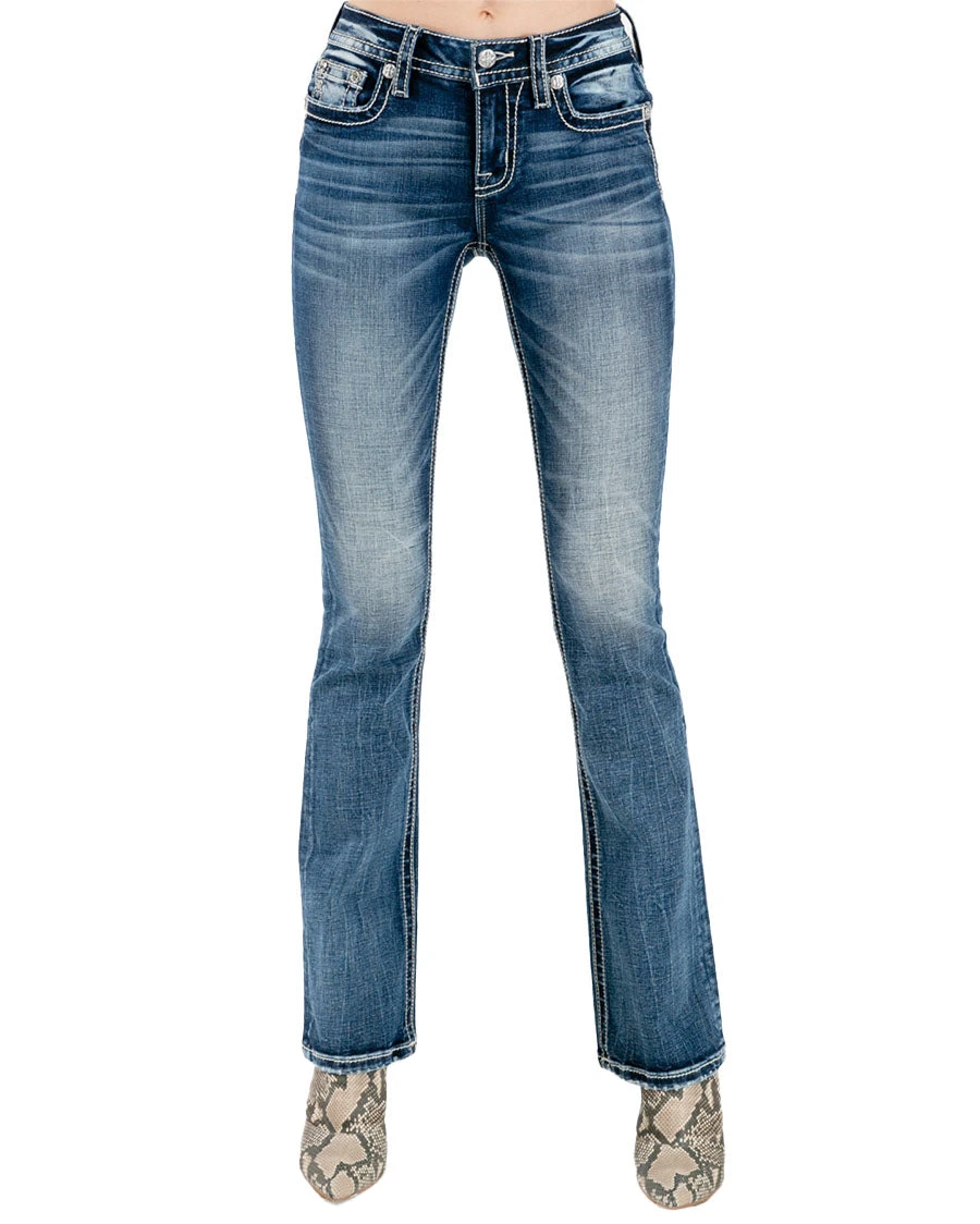 Women's Sparkle Life Bootcut Jeans 4 Women's Sparkle Life Bootcut Jeans - Image 2