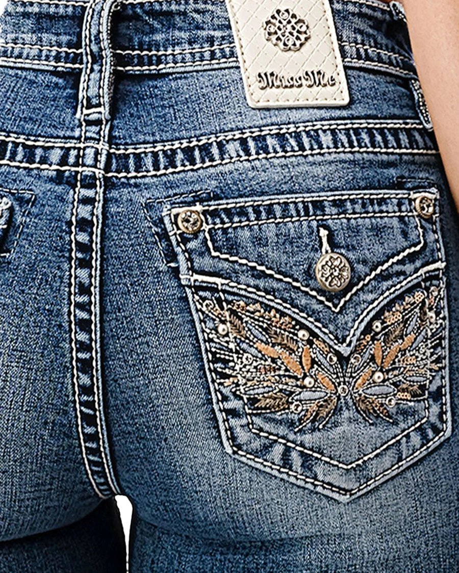 Women's Winged Madness Bootcut Jeans 7 Women's Winged Madness Bootcut Jeans - Image 5