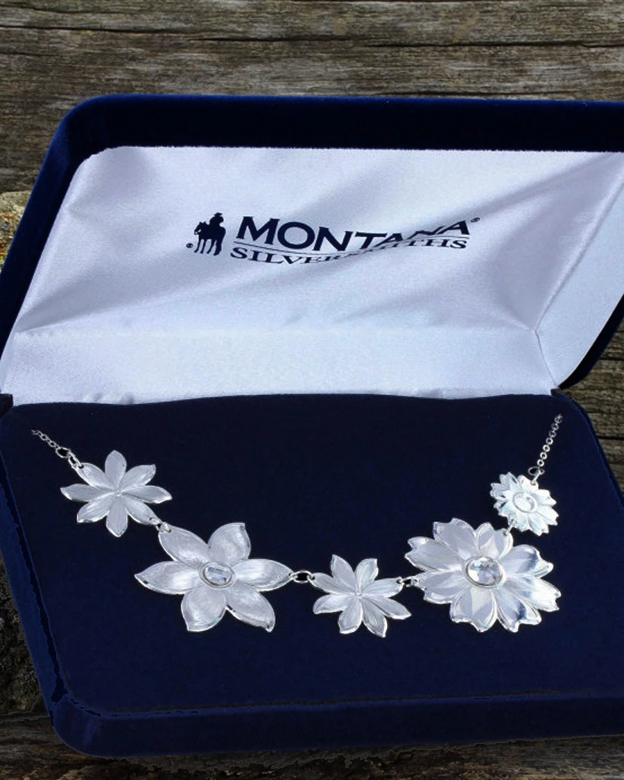 Montana Silversmiths Womens Treasures Starlight Bouquet Necklace 4 Montana Silversmiths Womens Treasures Starlight Bouquet Necklace - Image 2