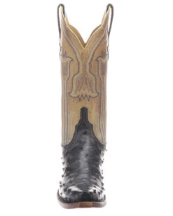 Lucchese Womens Maeve Full-Quill Ostrich Boots - Navy -Ladies Western Cowboy Shop 3 09085cf0 c116 4a56 a243 bc259fbce404