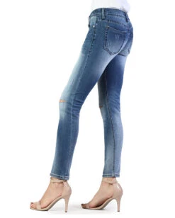 Women's Sanded Slit Skinny Jean -Ladies Western Cowboy Shop 3 1ec987f1 566b 42f0 be81 f0e218f13cfa