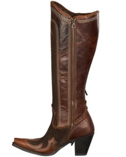 Women's Domingo Fringed Boots - Brown 11 Women's Domingo Fringed Boots - Brown -Ladies Western Cowboy Shop 3 779223aa e328 429d b9a7 7131ecc92add