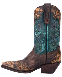 Dan Post Womens Vintage Bluebird Boots -Ladies Western Cowboy Shop 4 6e7f5fa5 1b1e 478e 9251 8cf568d2c0ac