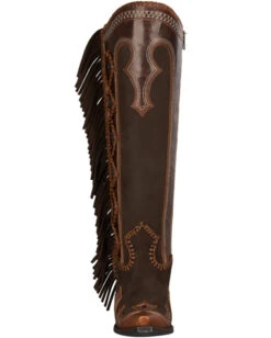 Women's Domingo Fringed Boots - Brown 12 Women's Domingo Fringed Boots - Brown -Ladies Western Cowboy Shop 4 bbc3233c 957a 4265 8dca 40982e10da90