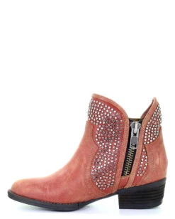 Corral Women's Studded Fashion Ankle Boots - Red 20 Corral Women's Studded Fashion Ankle Boots - Red -Ladies Western Cowboy Shop 7 6ce53486 da4d 4a39 865f c0e076349ac8