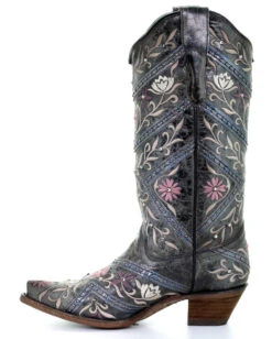 Corral Women's Heavy Floral Embroidered Boots 20 Corral Women's Heavy Floral Embroidered Boots -Ladies Western Cowboy Shop 7 919cd9bc a97b 44b3 893d eccb1fc9b34b