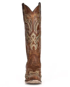 Corral Women's Studded Overlay Western Boots 10 Corral Women's Studded Overlay Western Boots -Ladies Western Cowboy Shop 900 0016 A3638 5