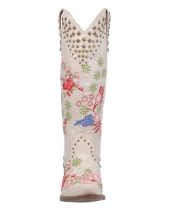 Dingo Women's Poppy Western Boots -Ladies Western Cowboy Shop A 0211 DI732 White 5