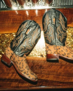Corral Women's Cheetah Print Western Boots -Ladies Western Cowboy Shop A4144 0000 image 16