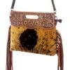 Women's Cowhide Tooled Top With Crossbody Strap Bag -Ladies Western Cowboy Shop AMD202201 0022 ADBGS146BRAC2
