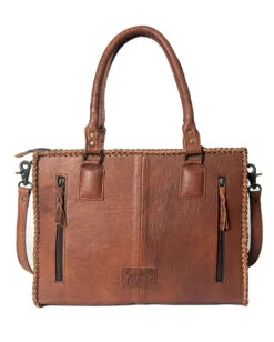 Women's Cowhide Classic Briefcase -Ladies Western Cowboy Shop AMD202304 0058 ADBGS118BRAH