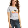 Ariat Women's Retro Cow Gal Tee 2 Ariat Women's Retro Cow Gal Tee -Ladies Western Cowboy Shop ARI 0002 10038634 1