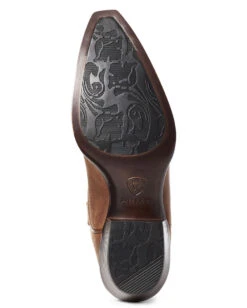 Ariat Women's Heritage Elastic Calf Western Boots -Ladies Western Cowboy Shop ARI 0017 S21 WMS WEST 10036047 sole