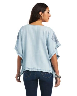 Ariat Women's Eden Top -Ladies Western Cowboy Shop ARI202205Apparel 0278 S22 WMS WEST 10040705 back