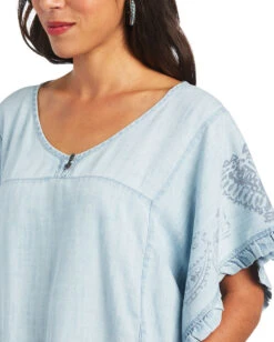 Ariat Women's Eden Top -Ladies Western Cowboy Shop ARI202205Apparel 0279 S22 WMS WEST 10040705 detail01