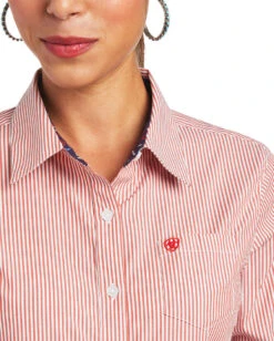 Ariat Women's Kirby Stretch Shirt -Ladies Western Cowboy Shop ARI202206 0060 S22 WMS WEST 10040580 detail02