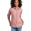 Ariat Women's REAL Antique Thunderbird Shirt 2 Ariat Women's REAL Antique Thunderbird Shirt -Ladies Western Cowboy Shop ARI202206 0108 S22 WMS WEST 10039844 front