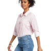 Ariat Women's VentTEK Stretch Shirt 2 Ariat Women's VentTEK Stretch Shirt -Ladies Western Cowboy Shop ARI202206 0132 S22 WMS WEST 10039326 front