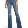 Ariat Women's R.E.A.L. High Rise Piper Flare Jeans -Ladies Western Cowboy Shop ARI202207 2 0011 S22 WMS WEST 10040804 front
